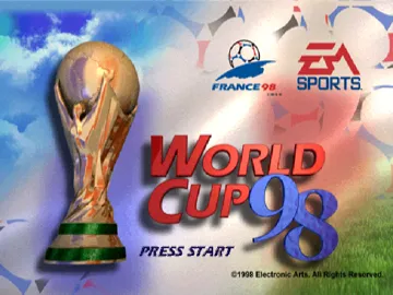 World Cup 98 (EU) screen shot title